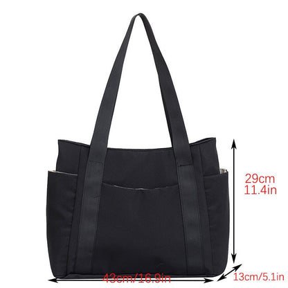 2024 New Handbags Casual Shopping Bags for Women Soft Canvas Big Capacity Tote Bag Messenger Big Mummy Shoulder Bag Ladies