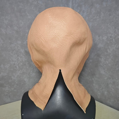 ET Alien Latex Mask Halloween Carnival Party Movie E.T. the Extra-Terrestrial Realistic Cosplay Creepy E.T. Alien Full Head Mask