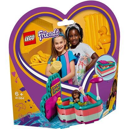 Lego Friends Série 41384 Andrea's Summer Treasure Box Brinquedo Blocos de Montar Presente