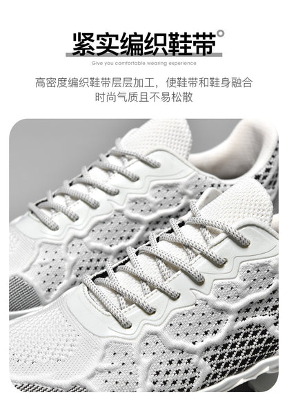 Tênis Masculino Casual Masculino Tênis Masculino de Luxo Tênis Masculino de Corrida Respirável Sapatos da moda Loafers Tênis de corrida para homens