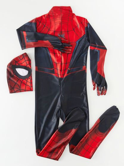 High quality superhero costume, adult and children's jumpsuit, spandex Halloween party cosplay jumpsuit, 3D digital printing sty