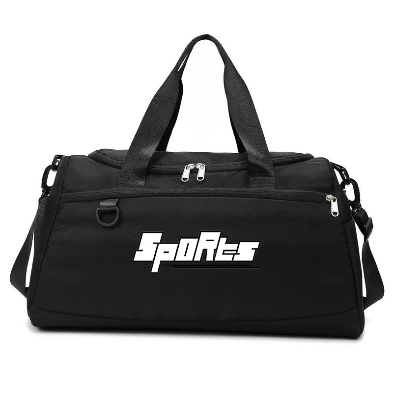 Multifunctional Large Capacity Handbag Waterproof Outdoor Travel Daypack with Wet Dry Shoe Compartment Trendy Fitness Sports Bag