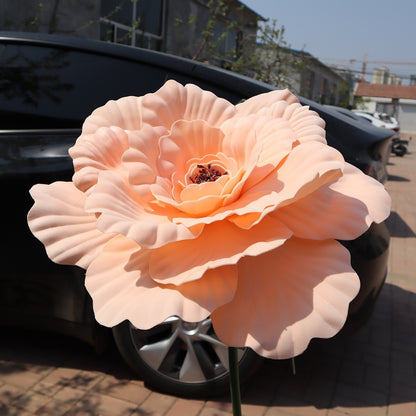 40/50cm Artificial Peony Wedding Party Decoration Large Flower Show Props Fake Flowers DIY Flower Background Wall Decoration