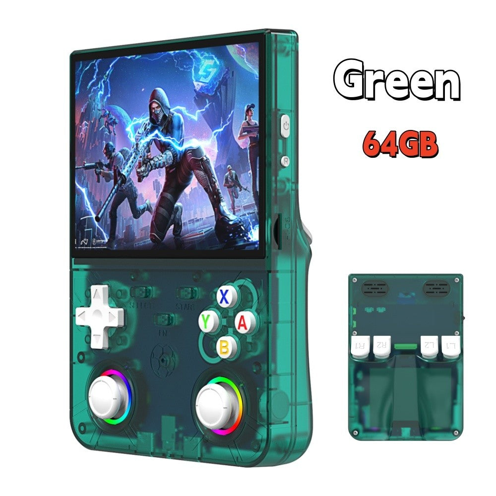R36 Ultra X Retro Handheld Game Player WiFi Open Source Linux System 4.5" IPS Screen Hall Effect Emulator Wireless Gamepad Gift