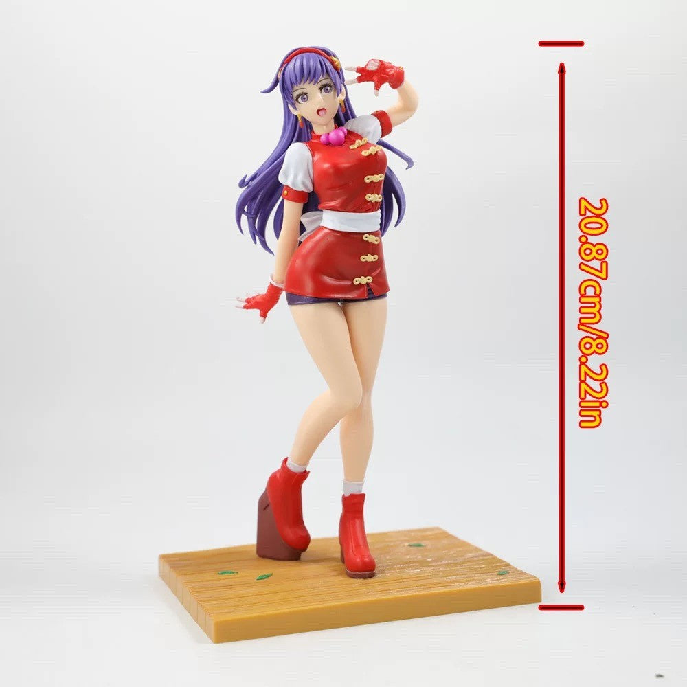 18cm The King of Fighters '98 SNK Anime Figura Kyo Kusanagi Iori Yagami Action Figures Arcade Jogo Periférico PVC Modelo Brinquedo Presente
