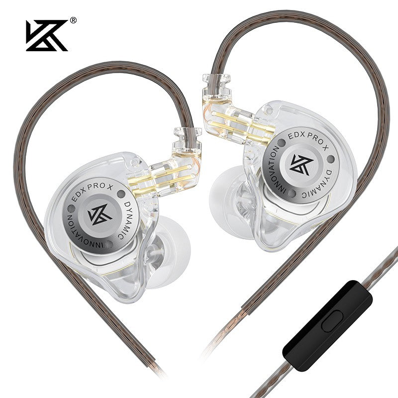 KZ EDX PRO X Dynamic Drive Earphone HIFI Bass Earbud DJ Sport Music Cancelling Headsets