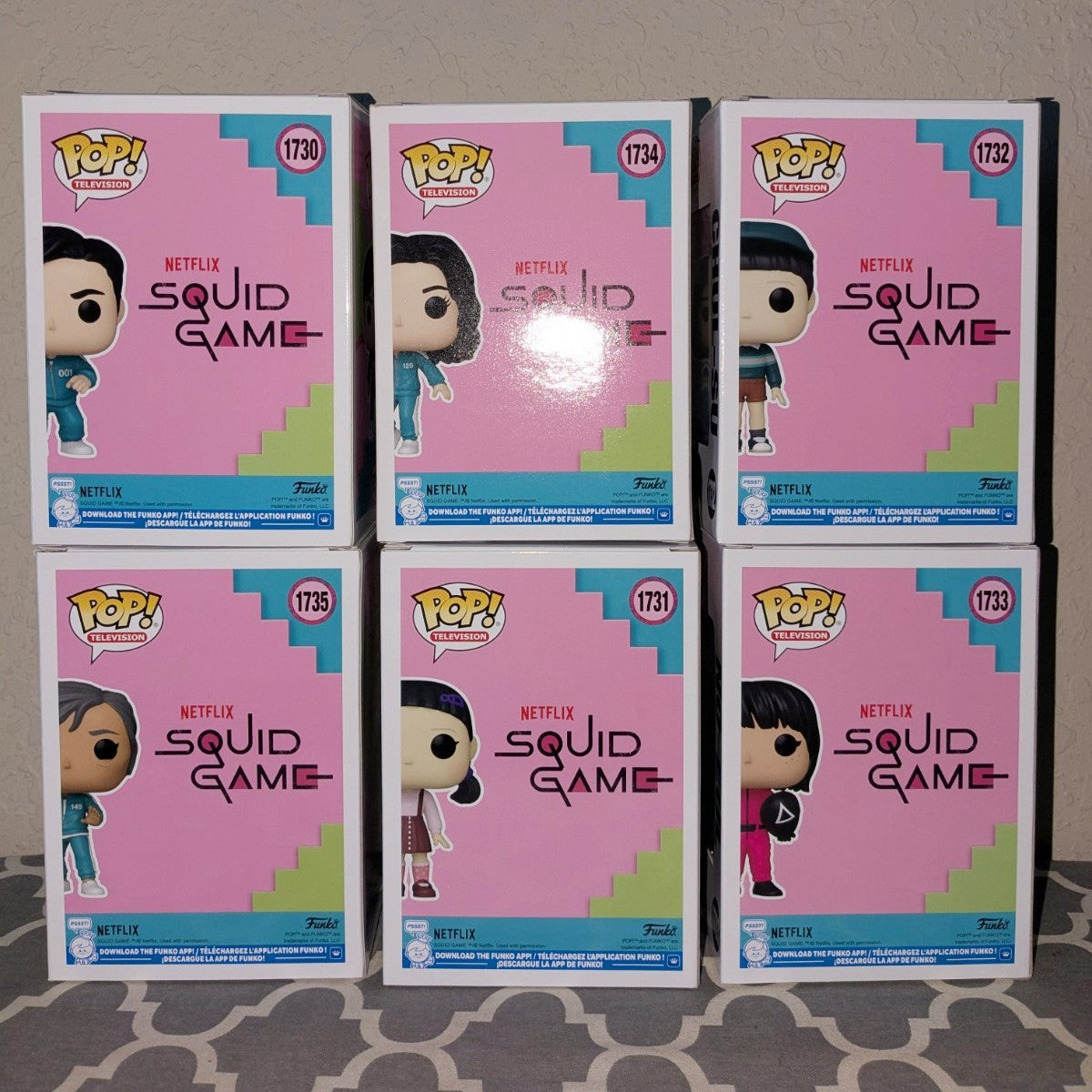 Squid Game Série Boneco Jogador 001 120 Hyun-ju FUNKO POP Oficial Genuíno Colecionável Edição Limitada NOVO Modelo Brinquedo Presente