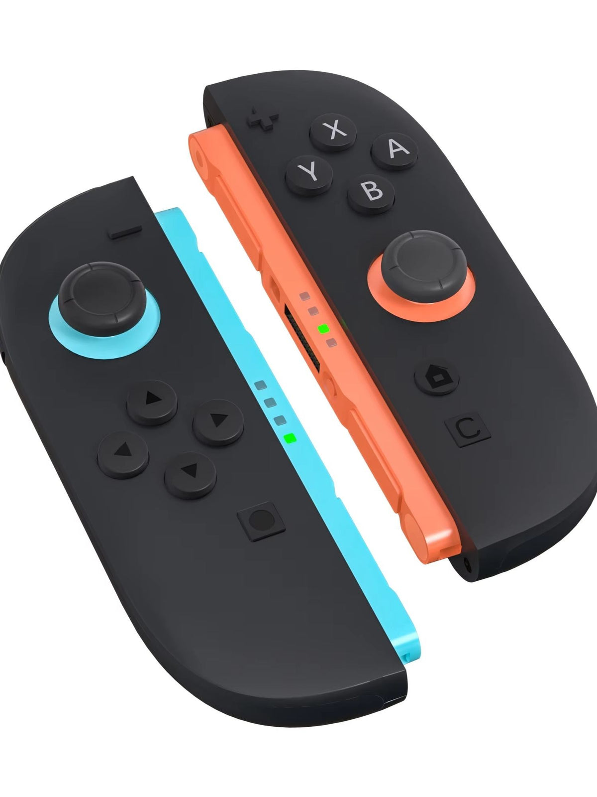 for Joy Con Controller for Nintendo for Switch 2 NS2 Magnetic Motion 9-Axis Gyro One-Key Wake Up Wireless Gamepad