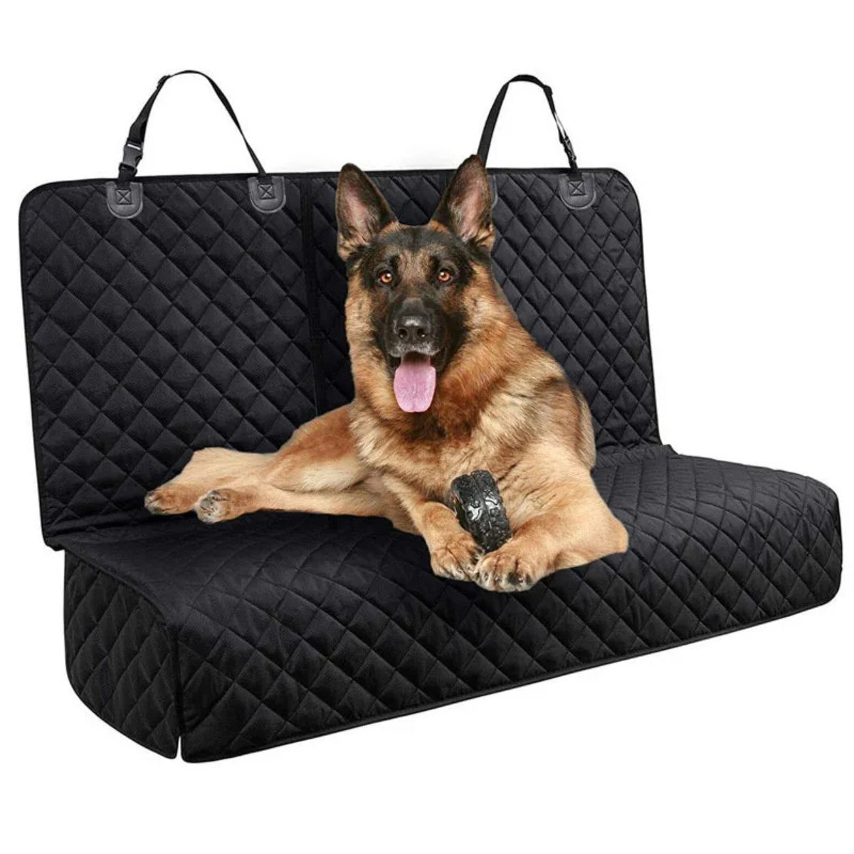 Capa para Banco de Carro para Cães à Prova D'Água Protetor de Assento Traseiro Antiderrapante Universal para Transporte Seguro de Cães em Passeios