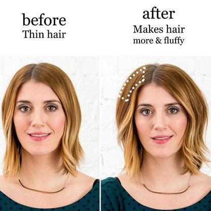 MERISI HAIR Apliques de Cabelo Sintético Liso Invisível com 2 Presilhas, Aumento de Volume, Extensões de Cabelo, Cobertura Lateral Superior