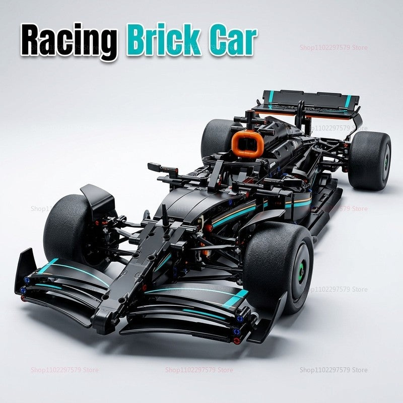 1:8 Scale Technical Performance 1432/1642PCS+ Race Car Mechanical Group Series Building Blocks Cars Bricks Model Collection Toys