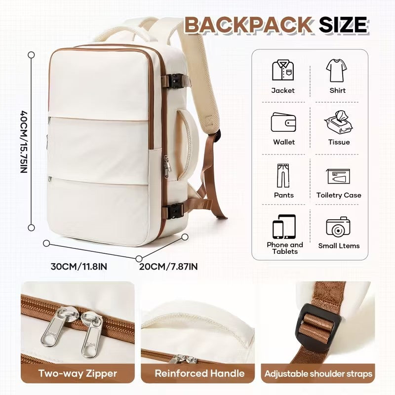 Notebook Backpack Travel 40x30x20 Ryanair Laptop Bag Men Women Business Waterproof Cabin Bag Carry ons Backpack School Bag