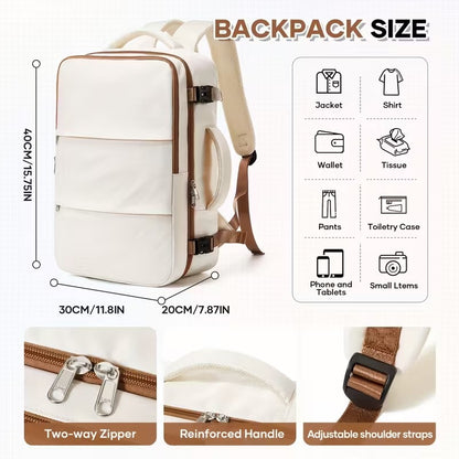 Notebook Backpack Travel 40x30x20 Ryanair Laptop Bag Men Women Business Waterproof Cabin Bag Carry ons Backpack School Bag