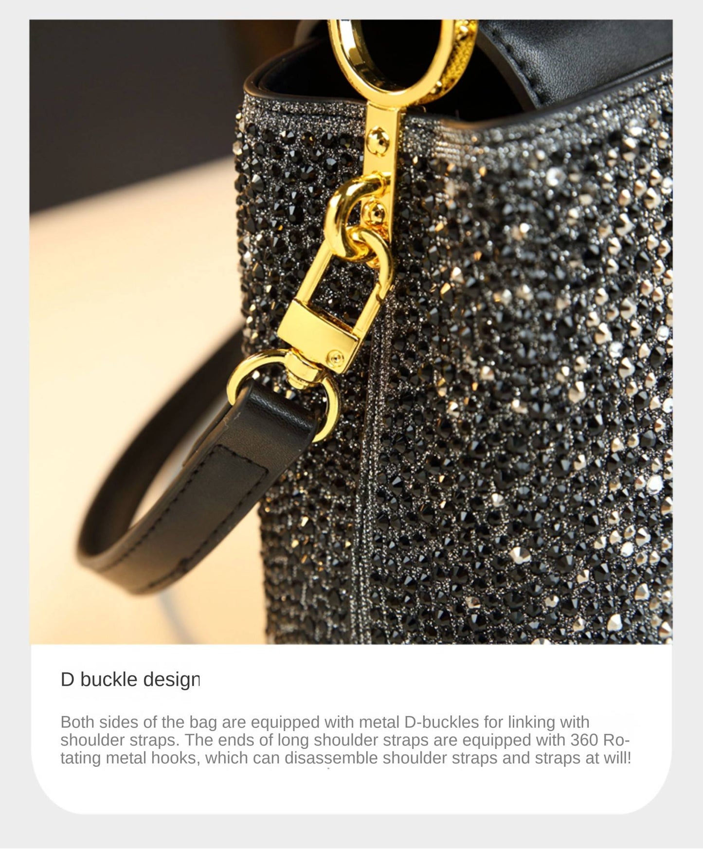 Luxury Fashion Diamonds Women's Handbags 2025 New V Letter Small Shoulder Crossbody Bag Genuine Leather Messenger Shell Bags