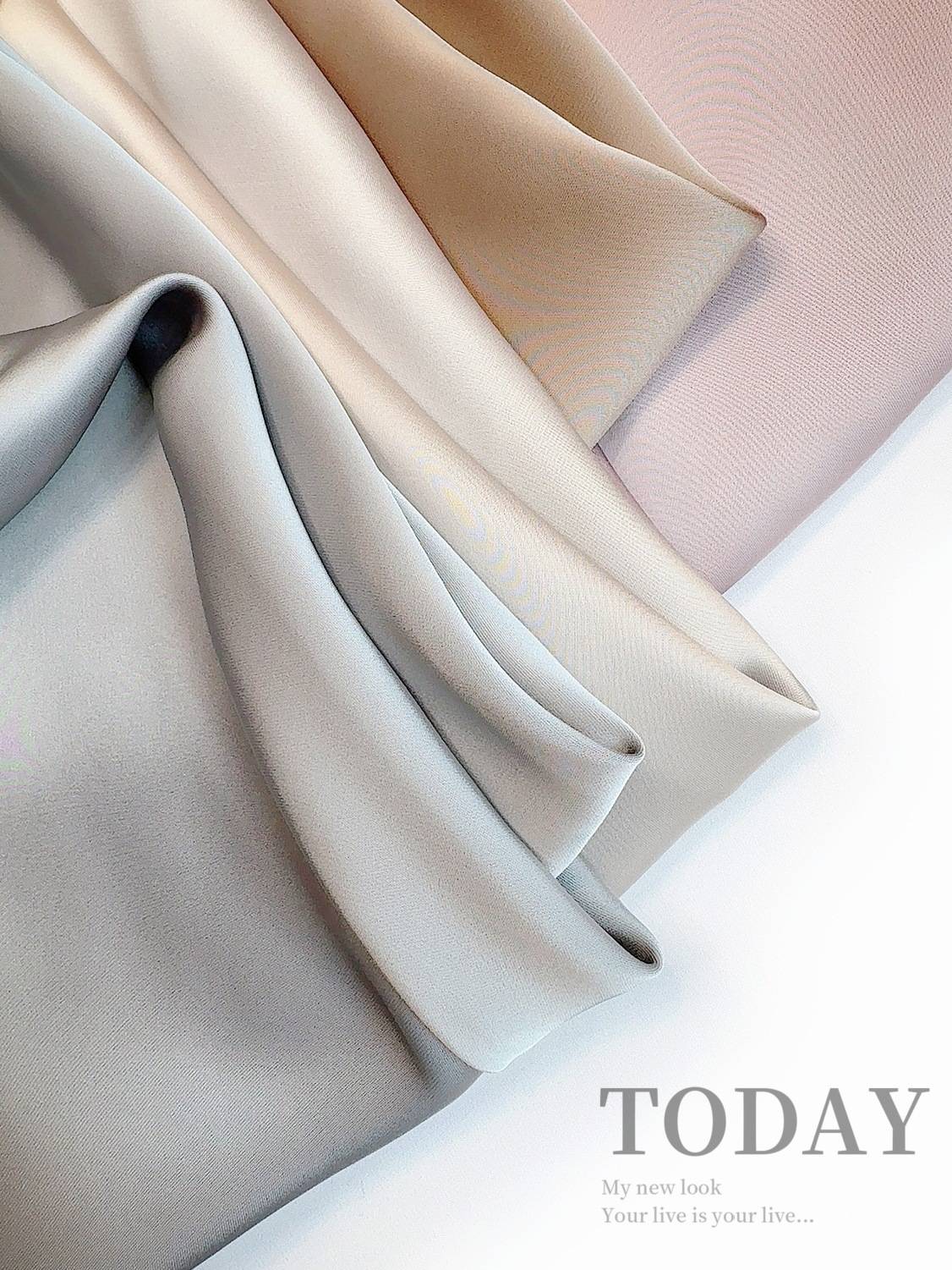 French Style Chic Women's Acetic Acid Satin Flowy High Waist Hip Hugging Skirt for Spring/Summer Fishing Tail Skirt A-line Skirt