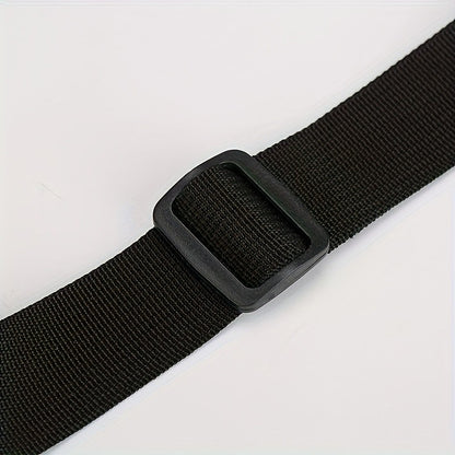 Men's Shoulder Bag with Leaf Design "Not Cheap Just Rich" Slogan Fashion Portable Male Small Crossbody Bags Leisure Phone Bag