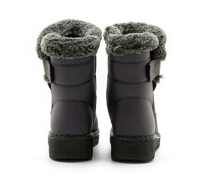 Boots Woman Fashion Winter Boots Women Winter Shoes Women's Snow Boots With Fur Super Warm Footwear Low Heels Middle Botas Mujer