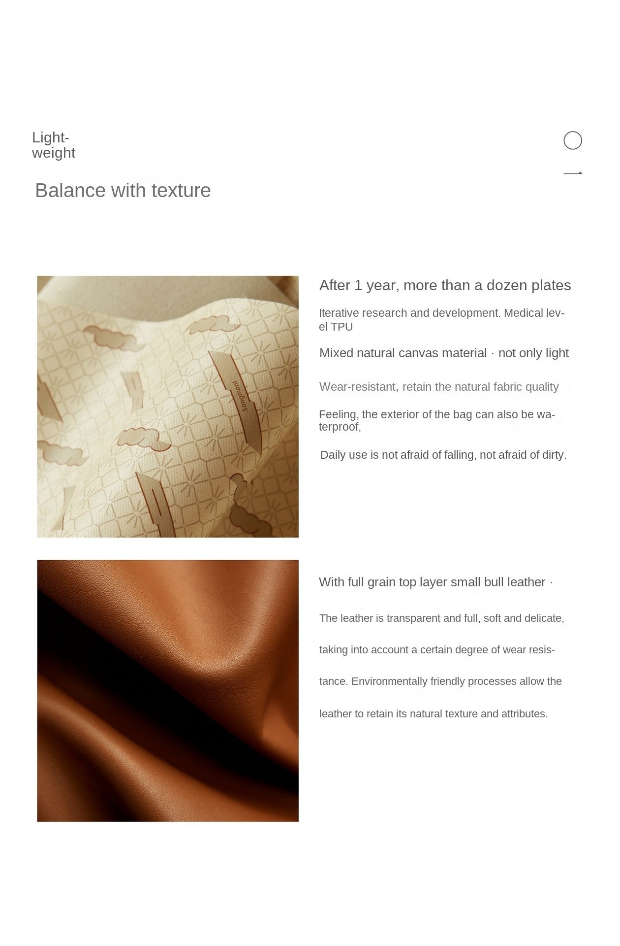 Songmont Designer Tote Bag Signature Monogram Print PU Material Lightweight Durable Womens Bag Zipper Top Polyester Lining