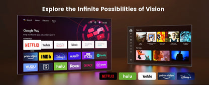 Projetor Wimius Nativo 1080P 1000ANSI Android 9.0 Projetores WiFi 6 e Keystone 4P Projetor Portátil Para Home Theater