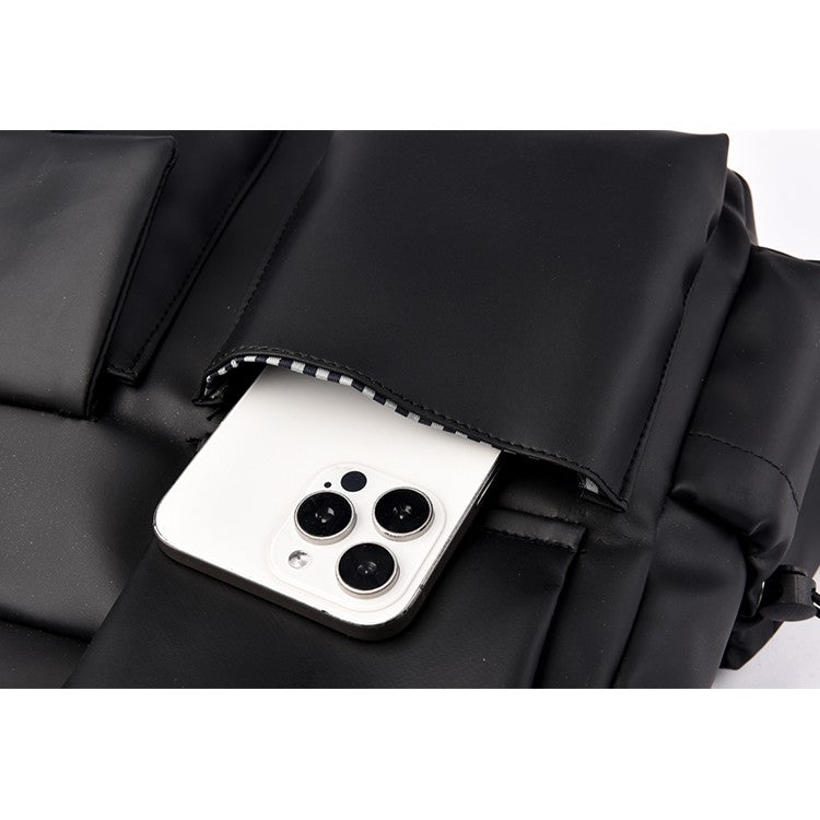 1 piece of minimalist messenger bag, Mailman bag, adjustable shoulder strap, zipper closed, fade resistant, durable for daily co