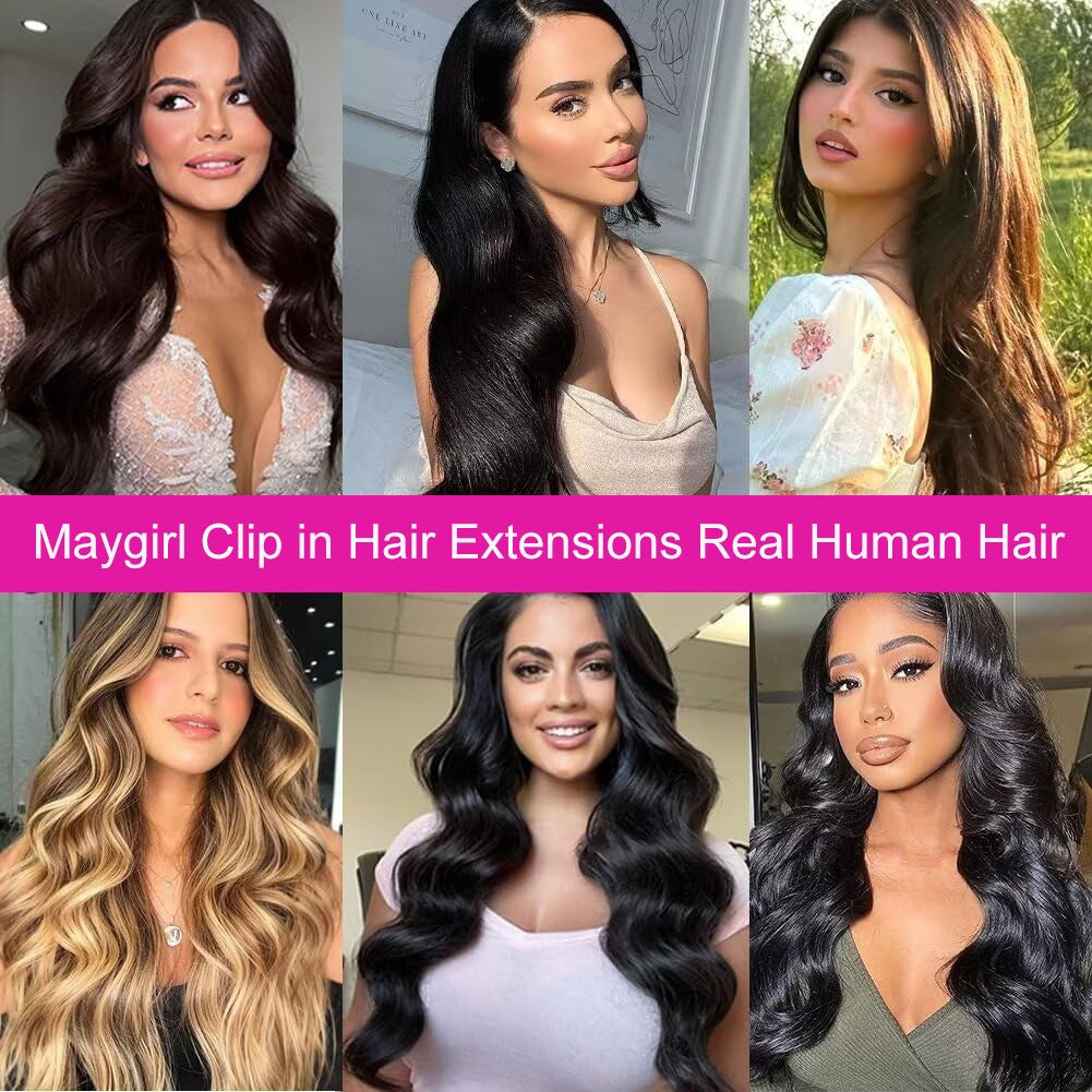 Extensões de Cabelo Tic Tac Cabelo Humano Real cor #4 Castanho Chocolate Extensões de Cabelo Tic Tac 8 peças Cor Preto Natural 26 Polegadas