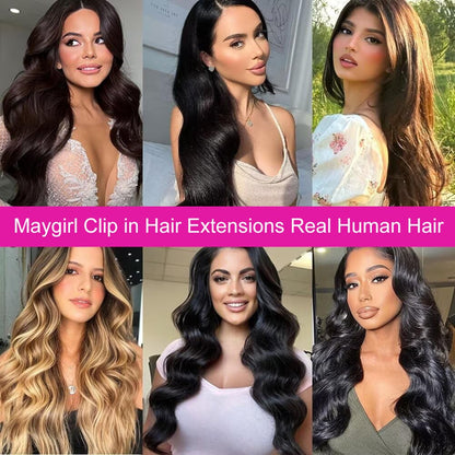 Extensões de Cabelo Tic Tac Cabelo Humano Real cor #4 Castanho Chocolate Extensões de Cabelo Tic Tac 8 peças Cor Preto Natural 26 Polegadas