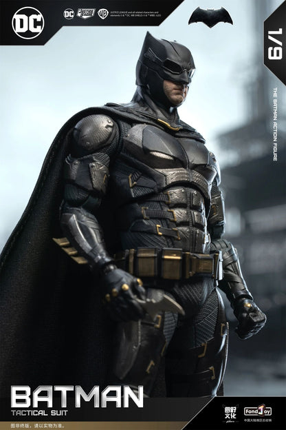 1/9 Original Fondjoy Bruce Wayne Batman Liga da Justiça Traje Tático Boneco de Ação Filme Zack Snyder's Detective Comics Brinquedos