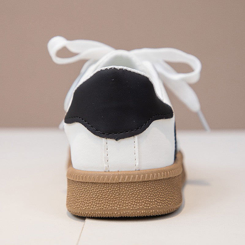 Children's Board Shoes Boys Sneakers 3-18 Years Old Khaki Boys Girls Single Shoes Four Seasons Non-slip Kids De Training Shoes