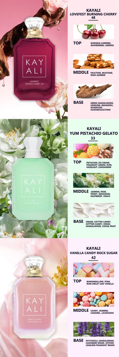 Perfume KAYALI 81 100ML Perfume Árabe Original KAYALI Yum Boujee Marshmallow Eau de Parfum para Unissex Perfumes KAYALI 28