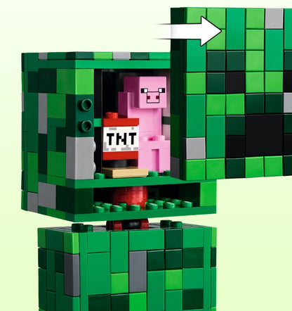 Lego Minecraft 21276 Creeper Brinquedo de Blocos de Montar Presente Dia das Crianças