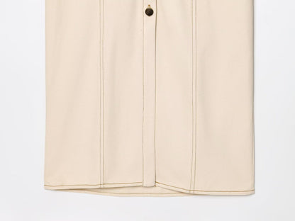 ETJ 2025 summer new TRAF women's elegant fashion waist pleated V-neck short-slee