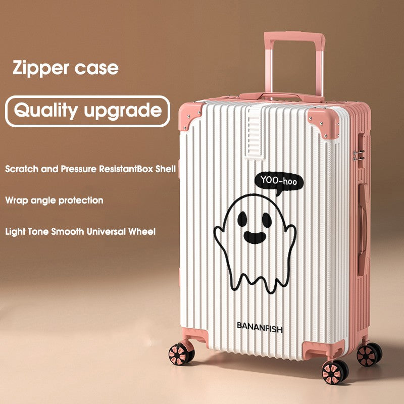 2025 New Suitcase ABS Durable Large Capacity Suitcase 20/22/24/26/28-inch Men's Carry-on Roller Suitcase Travel Check-in Case