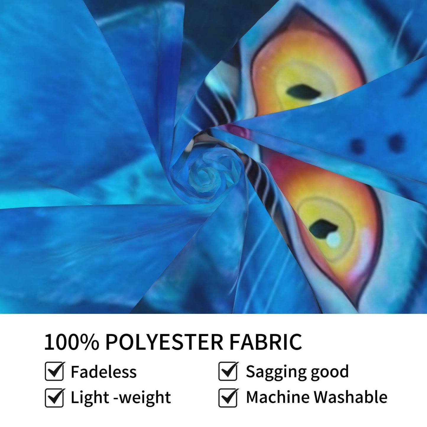 Cute Kpop Demon Hunter Tiger Tapestry, Home Decor, Vivid Cartoon Tiger Wall Art Tapestries Backgrounds  For Living Room, Dorm