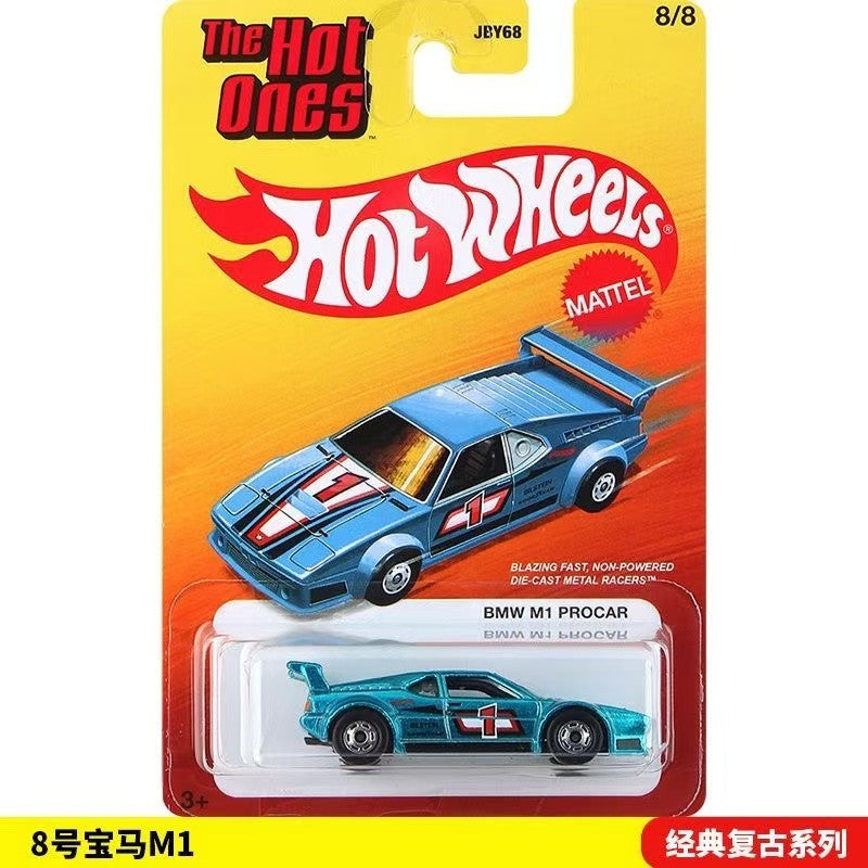 2026 Mattel Novas Hot Wheels Retro Super Hot Porsche 917 Volkswagen T1 Datsun Ford Gt Liga Modelo de Carro de Brinquedo Fundido Presente de Aniversário de Feriado Jby68