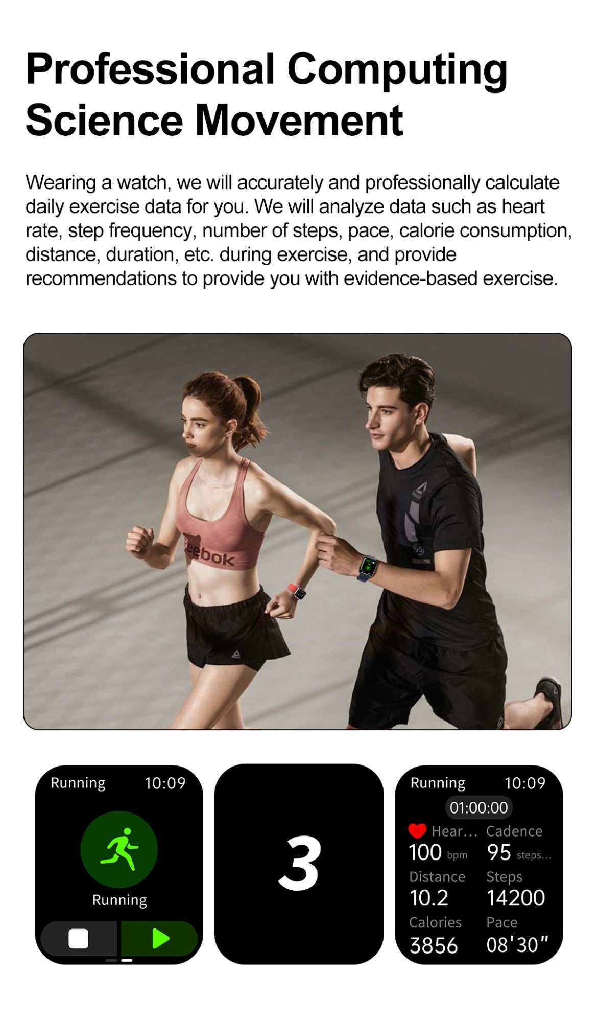 Smartwatch Versão Global Masculino Feminino HD AMOLED Display Frequência Cardíaca Chamada Bluetooth Rastreamento GPS Relógios Inteligentes Esportivos à Prova d'Água