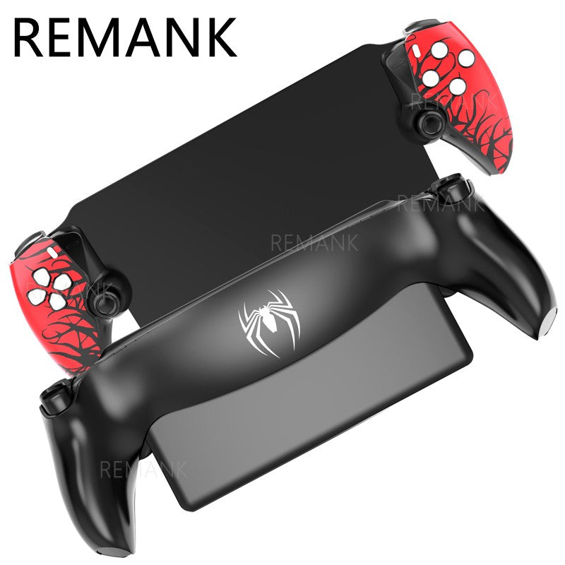 REMANK for PS5 Portal shell Replacement Limited Spider Faceplate Cover for Playstation Portal Accessorie Front Back Plates Case