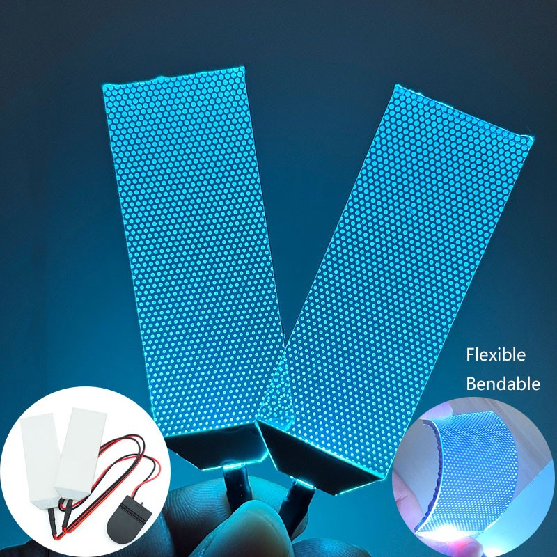 Flexible Bendable DIY LED Light Eyes Kits for Iron Man Halloween Helmet Mask Eye Light Cosplay Accessories Can Cropped Props