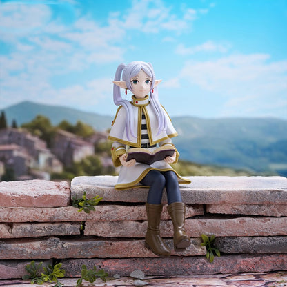 14cm Noodle Stopper Sousou no Frieren Anime Figura de Menina Frieren Além do Fim da Jornada Action Figure Brinquedos de Modelo Colecionáveis