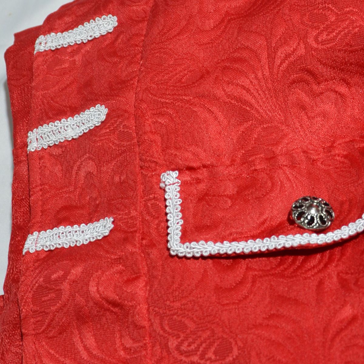 Men's Medieval Style Windbreaker Coat Vintage Lapel Jacquard Medium Length Trench Coat Halloween Party Costume Retro Outerwear