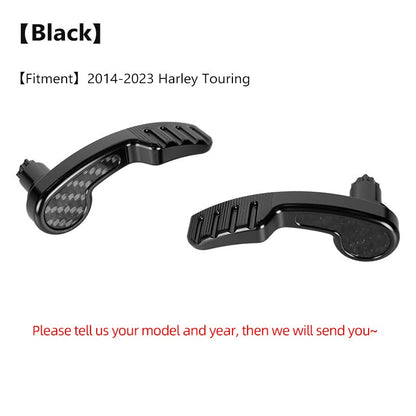 Para Harley Touring Road/Street Glide FLHR FLHTK 2014-2023 Kit de Travas de Alforje de Fibra de Carbono Levantador de Travas de Alforje