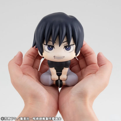 10cm Jujutsu Kaisen Anime Figure Look Up Versão Q Satoru Gojo/Geto Suguru Boneco de Ação Fushiguro Toji/Okkotsu Yuta Estatueta
