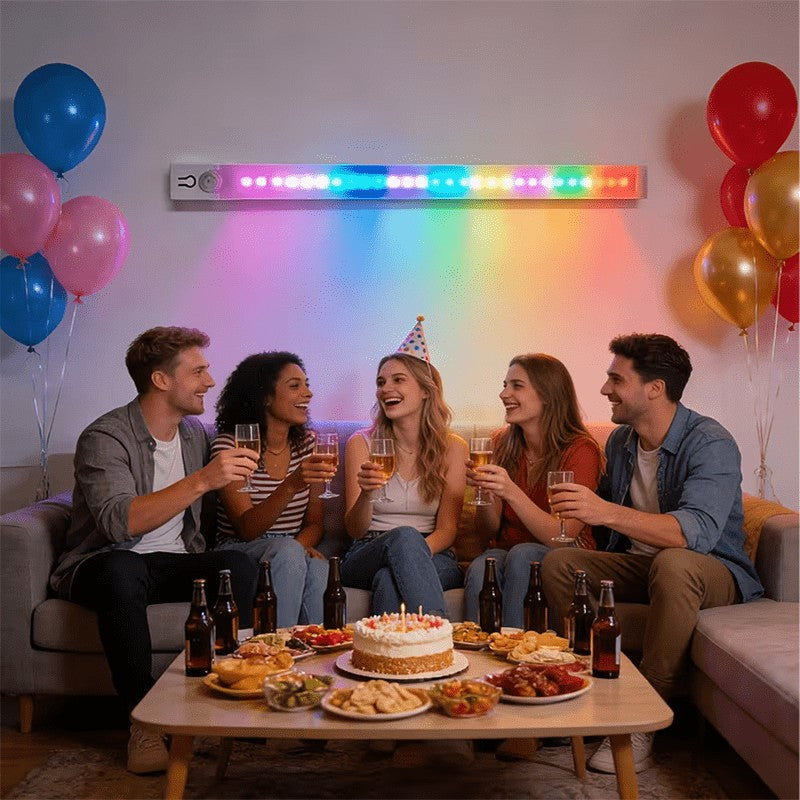 RGB Cabinet Light USB Type-C Rechargeable Light Motion Sensor Led Lamp for Kitchen Wardrobe Cabinet Lighting