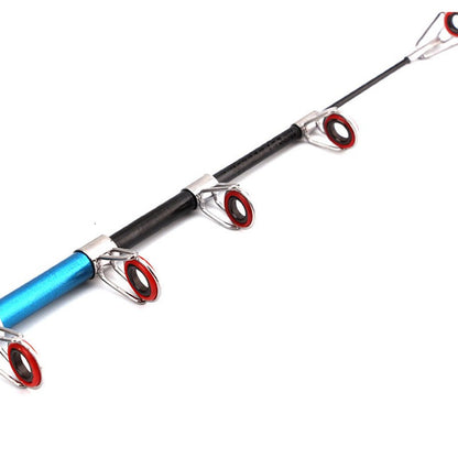 1~2.3m Telescopic Mini Fishing Rods Super Hard Carbon Steel Rivers Lakes Fishing Rod Portable Sea Pole Fishing Good Accessories
