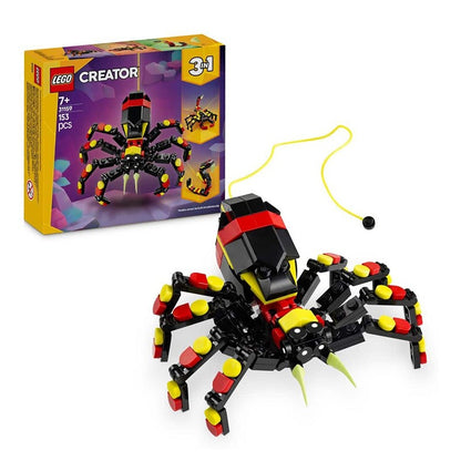 LEGO Blocos de Montar 31112 Série Criativa Versátil Leão Selvagem Brinquedo Quebra-Cabeça Montado Infantil Presente