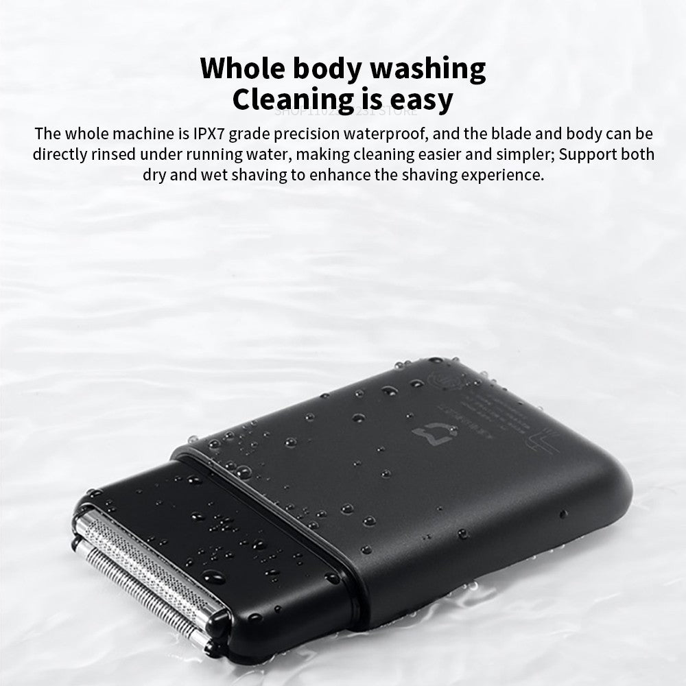 Xiaomi Mijia Electric Shaver Reciprocating Dual Cutter Blade Waterproof Mini Portable Rechargeable Magnetic Knife Holder Razor