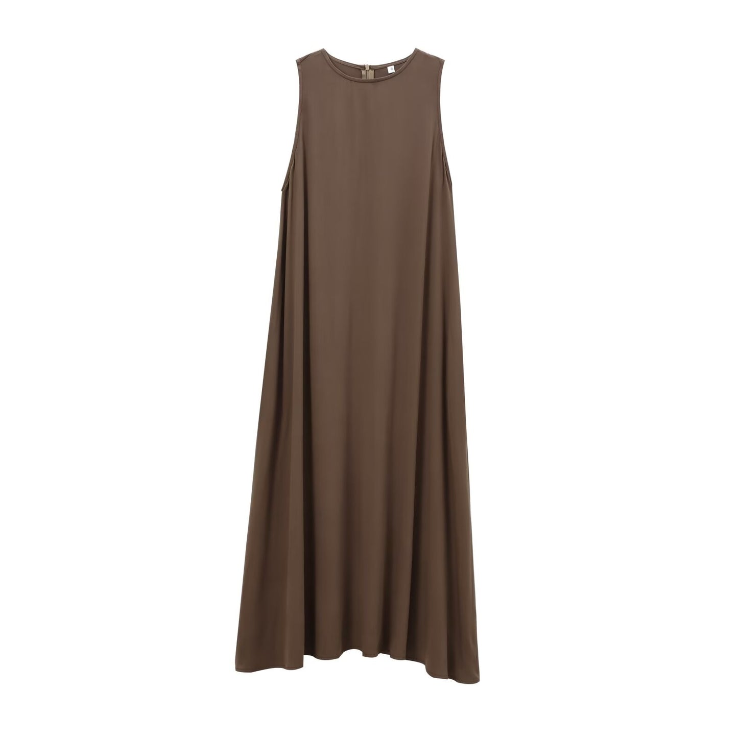 2024 Autumn and Winter New Arrivals Women's Simple Loose Round Neck Sleeveless V