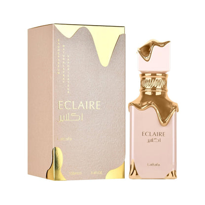 Lattafa Yara Ladies Eau De Toilette Spray, Frasco Rosa Com Anel Dourado, Colônia Feminina, Perfume Árabe Forte Eau De Toilette