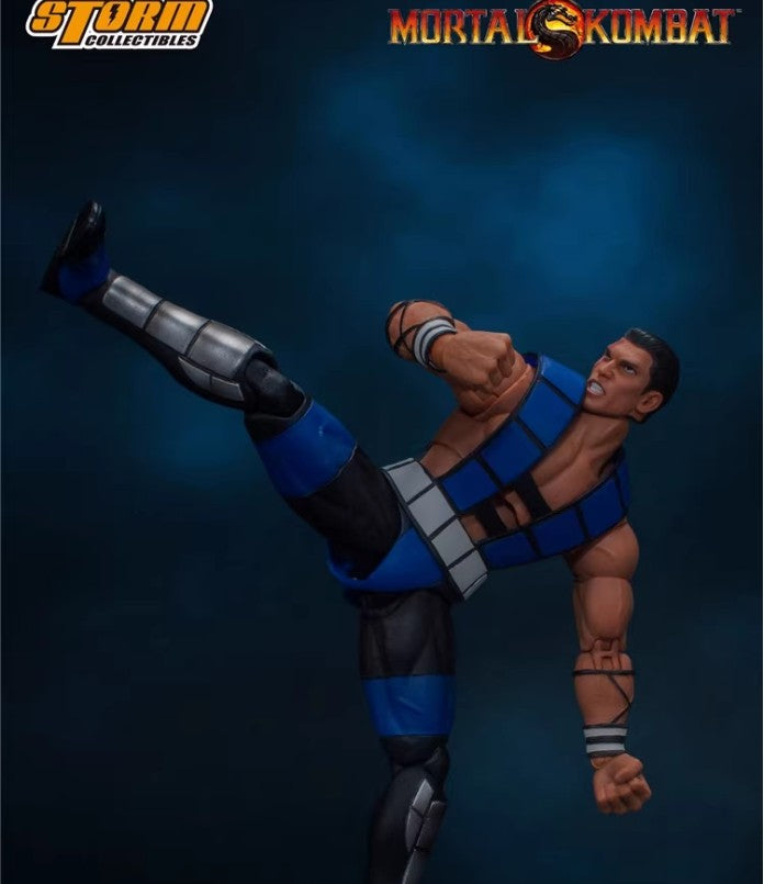 ?Original?Storm Collectibles 1/12 Scale Mortal Kombat Sub-Zero Unmasked Version Action Figure Model Classic Toys