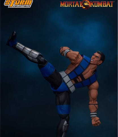 ?Original?Storm Collectibles 1/12 Scale Mortal Kombat Sub-Zero Unmasked Version Action Figure Model Classic Toys
