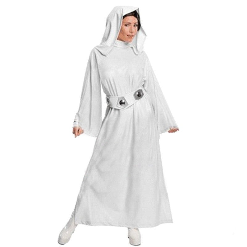 ostume de cosplay de batterie de jeu d'anime pour les femmes, costume de cosplay de document solide simple, manches longues, fen